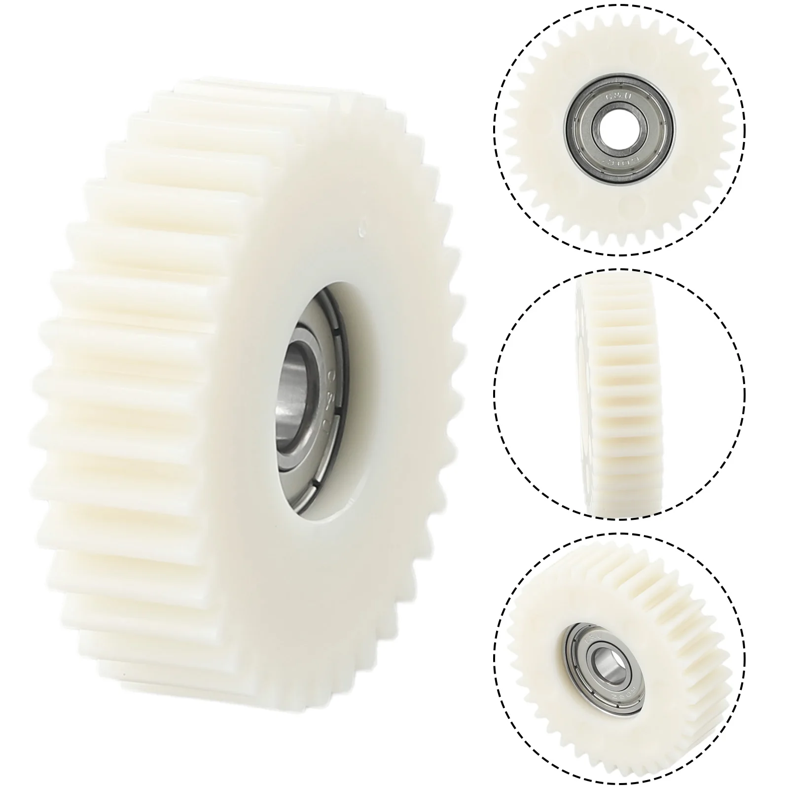 

Durable Gear Motor Gear Nylon Parts Replacement Steel 1Pc Wheel Hub 36T White Bicycle Components Electric Bike