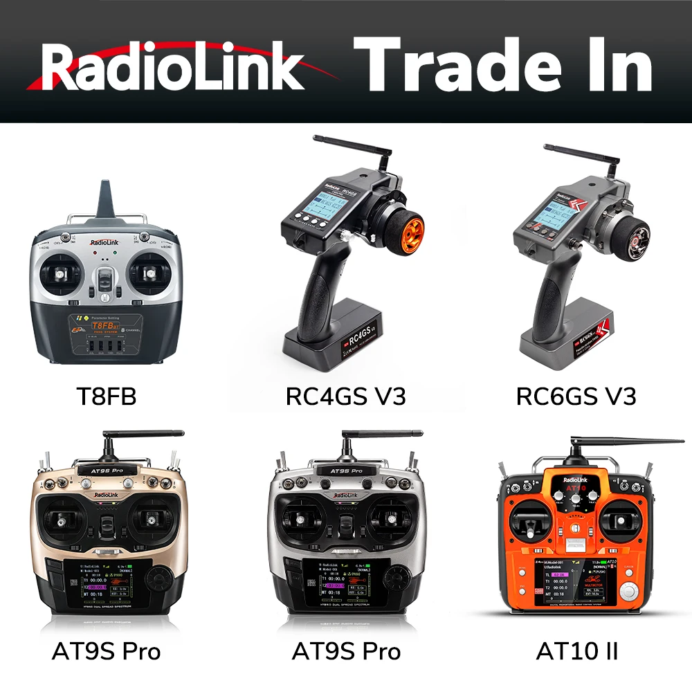 Flysky Récepteur T8FB T8S RC6GS V3 AT10II RC4GS V3 AT9S Pro pour Voiture Bateau Drone