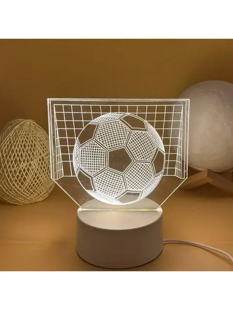 3D 착시의 매력과 기능성을 겸비한 3D 야간 조명
