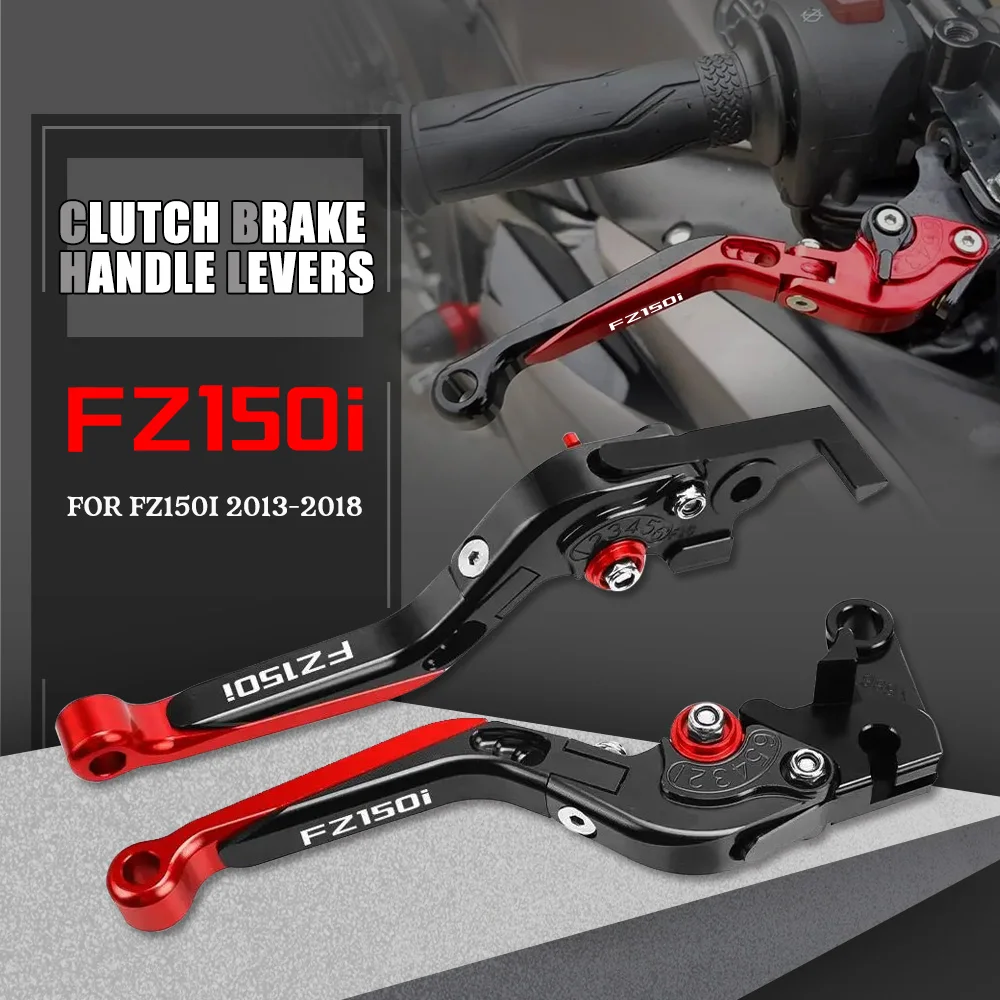 

Motorcycle CNC Adjustable Folding Extendable Brake Clutch Levers Handle For YAMAHA FZ150I FZ 150I 2013 2014 2015 2016 2017 2018