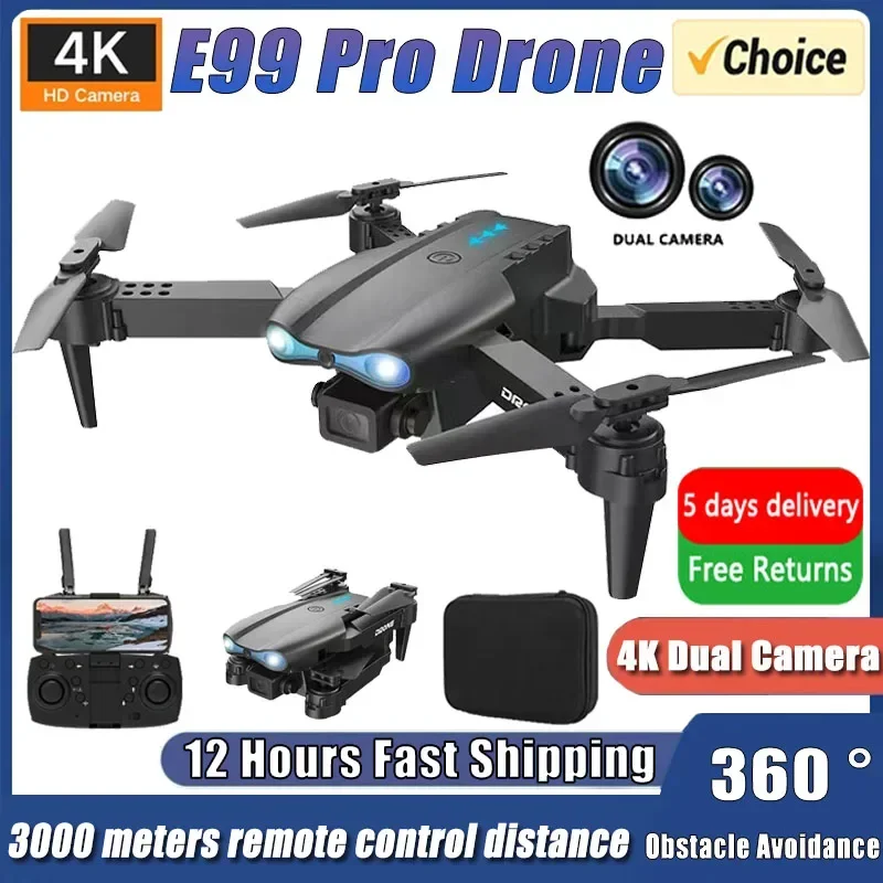 E99 Pro Drone Quadcopter Remote Control Handle Four Axis Aircraft HD 6K Photography UAV Altitude Fixation Helicopter Toys drone quadcopter
