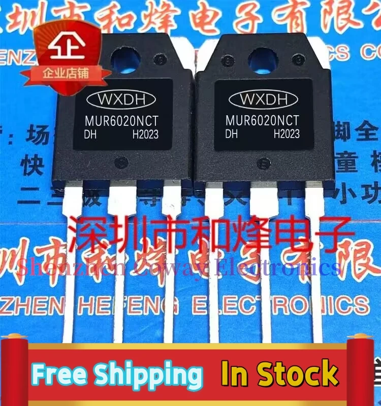 

10 шт-30 шт MUR6020NCT 60A 200V TO-3P Быстрая доставка