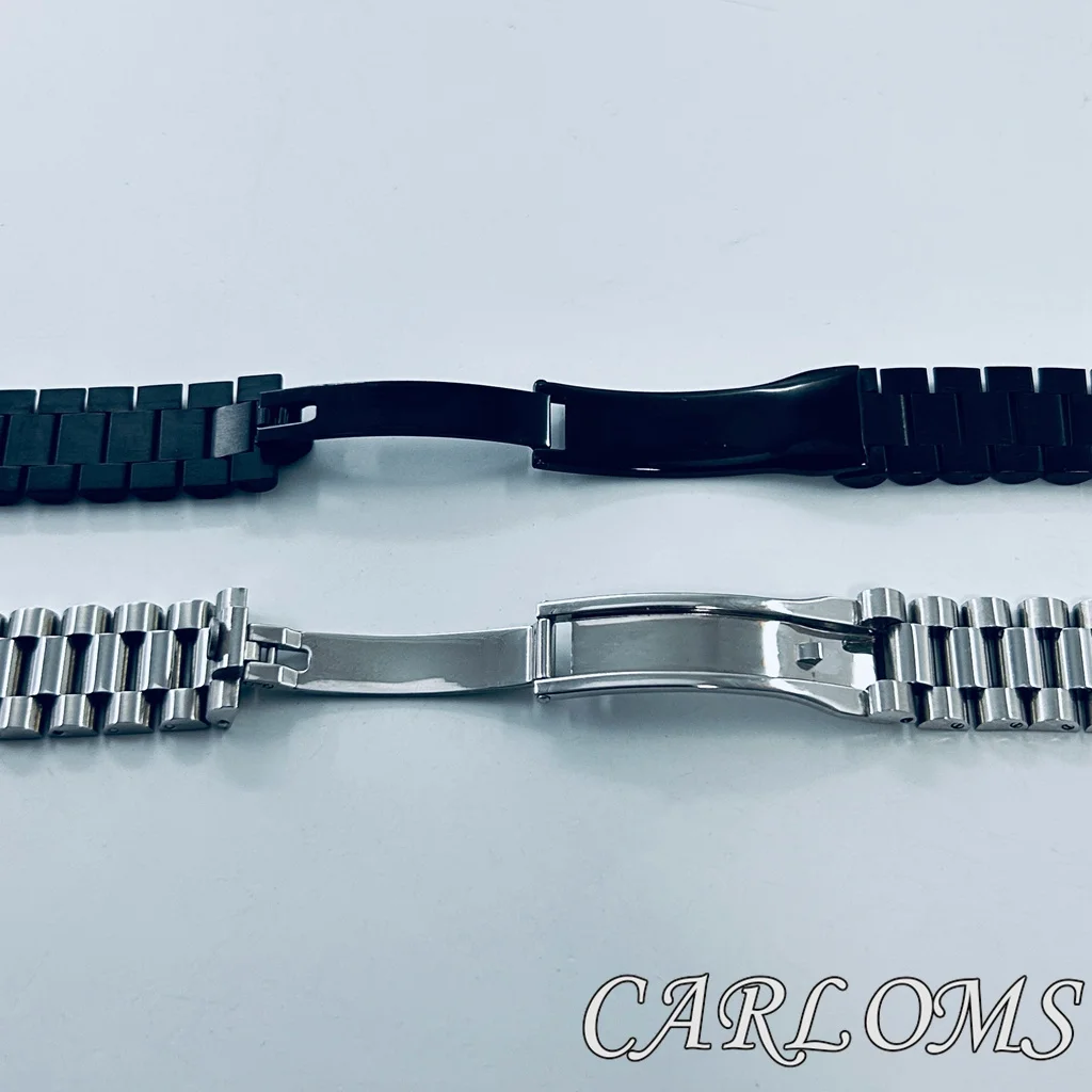 Premium Two-Tone Gold/Rose Gold Solid Stainless Steel Bracelet - 20mm 904L Presidential Design