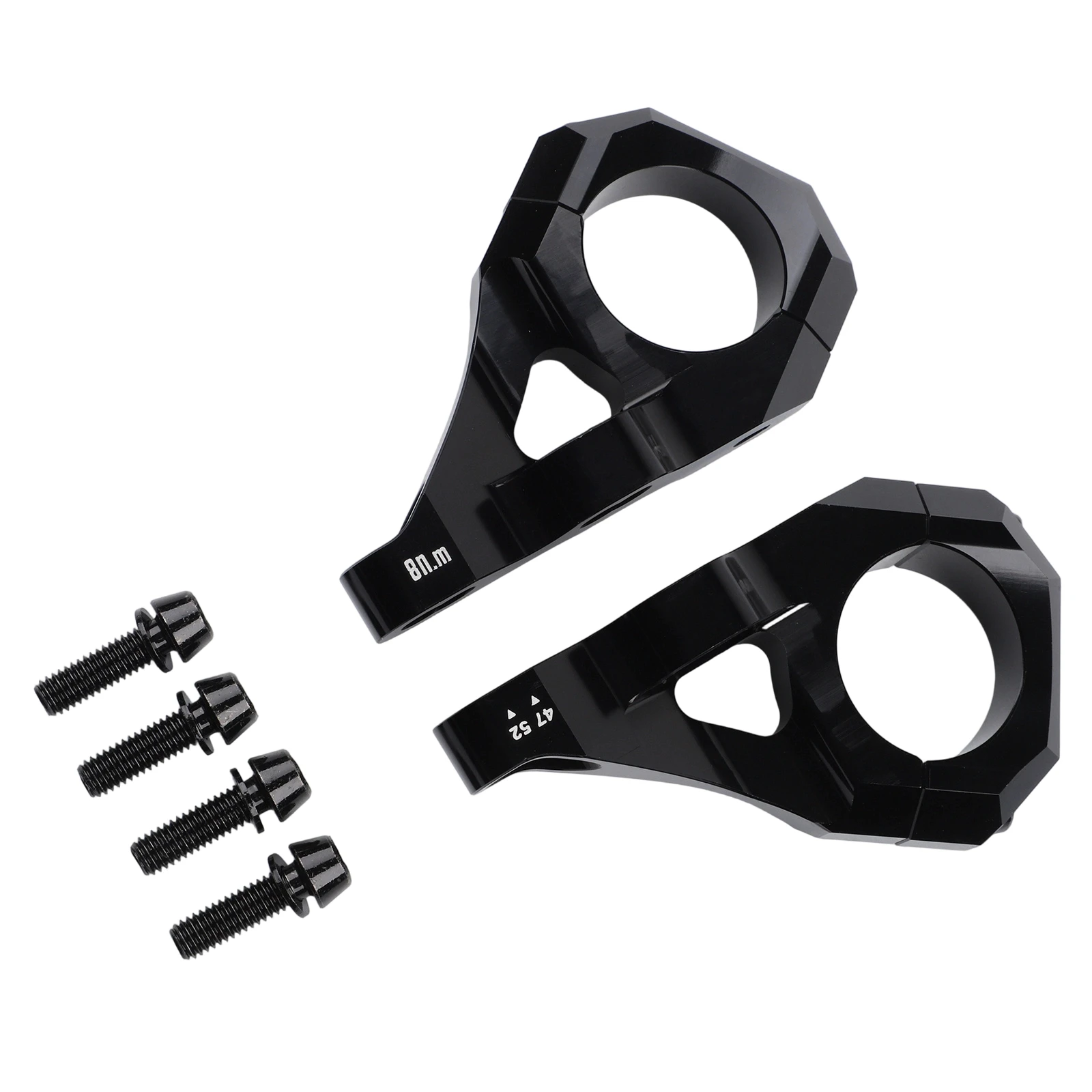 Fahrrad-Direktmontage-Vorbau für Doppelkronen-Gabeln für DH-Mountainbikes 31,8mm Lenker-Vorbau Ersatz Fahrradzubehör – Detail 2