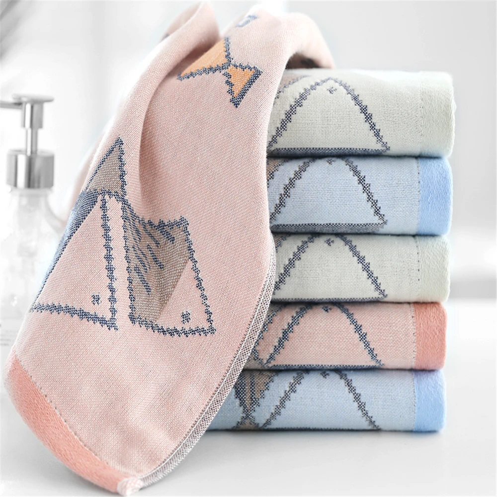 

Cotton Gauze Hand Face Towel 35*75 for Children Adults Free Shipping High Quality 2/3/5pcs