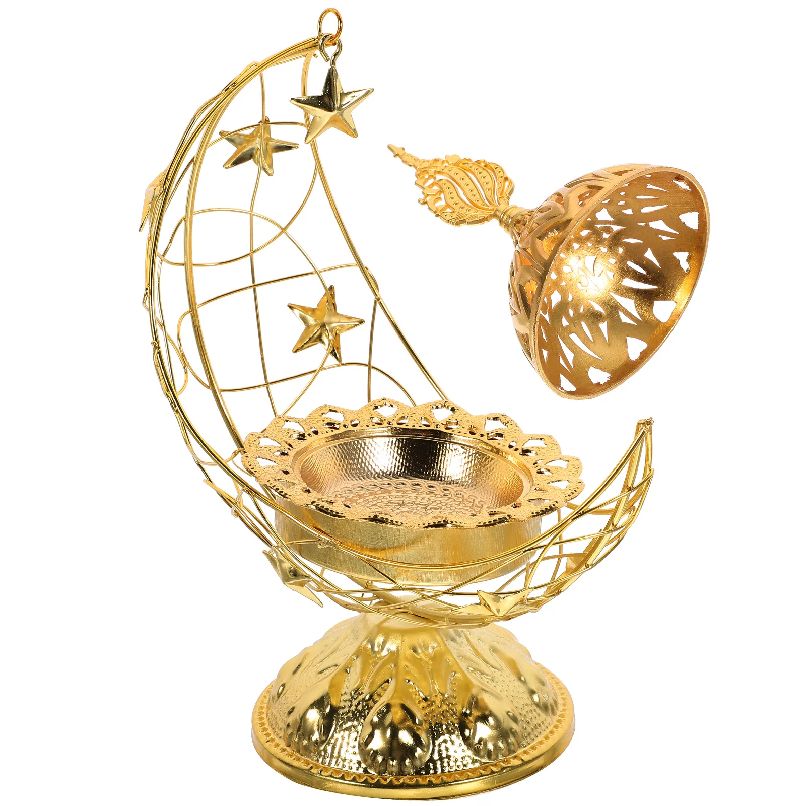 

Incense Burner Incense Cone Holder Arabic Incense Cone Stand Indoor Incense Holder Censer