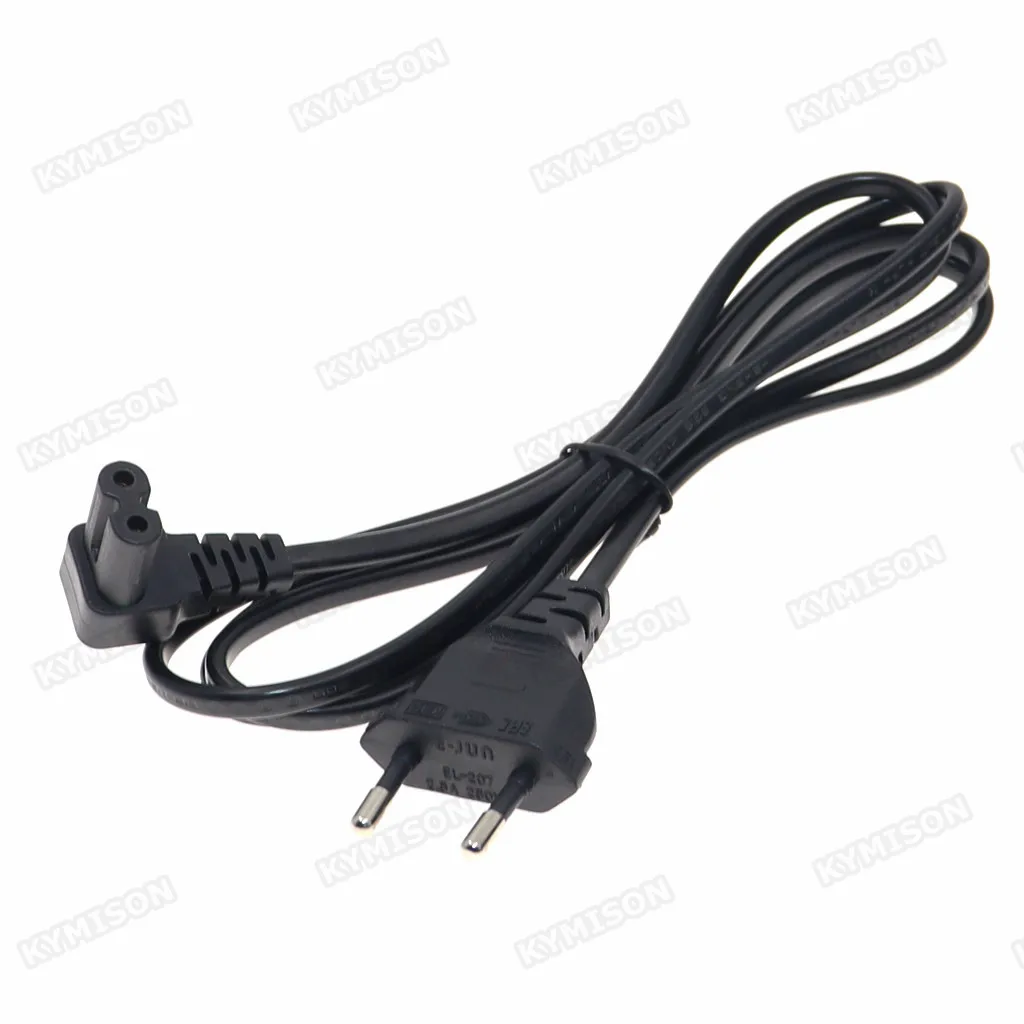 YAODHAOD Cavo Alimentazione Con Spina Angolata 90° CEE 7/7 - IEC C13, 3 Metri, Per PC Monitor Stampante, Nero