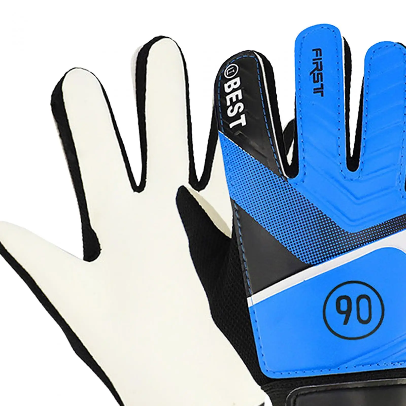 Kids Goalkeeper Gloves Goalie Gloves Latex Professional Breathable Size 6 for Boys Girls