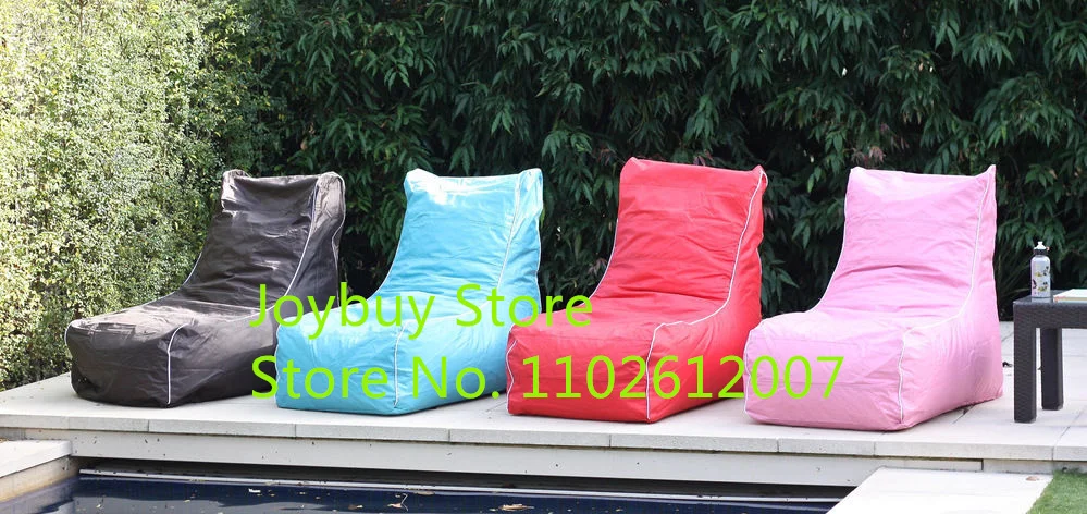 One people seat outdoor bean bag furniture large size beanbag sofa chair Blue Float lounger on water