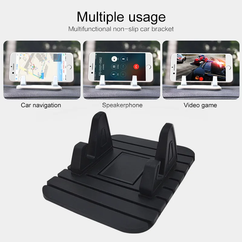 Silicone Car Dashboard Phone Holder Mount
