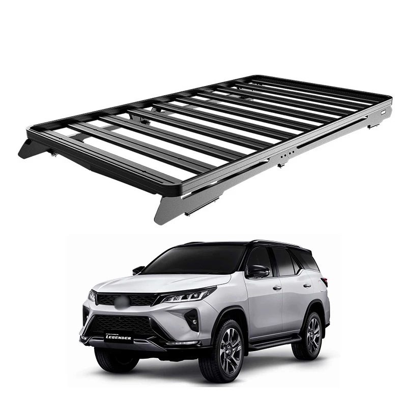 

Hot Selling Car Accessories Universal Roof Basket Luggage Rack Roof Rack For Fortuner NP300 Hiace