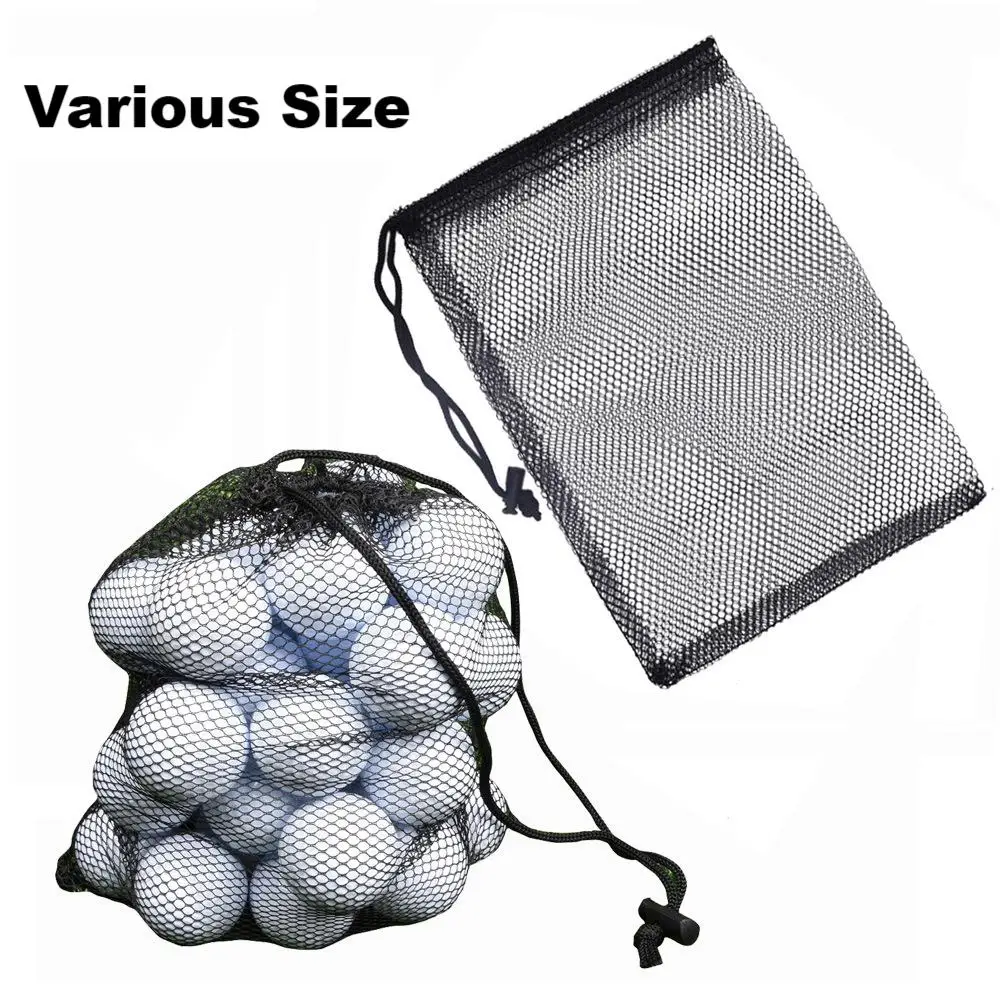 

2023 New Golf Special Mesh Bag Nylon Mesh Bag Golf Bag Storage Golf Bag Sport Bags Golf Accessories Can Hold 15-50PCS