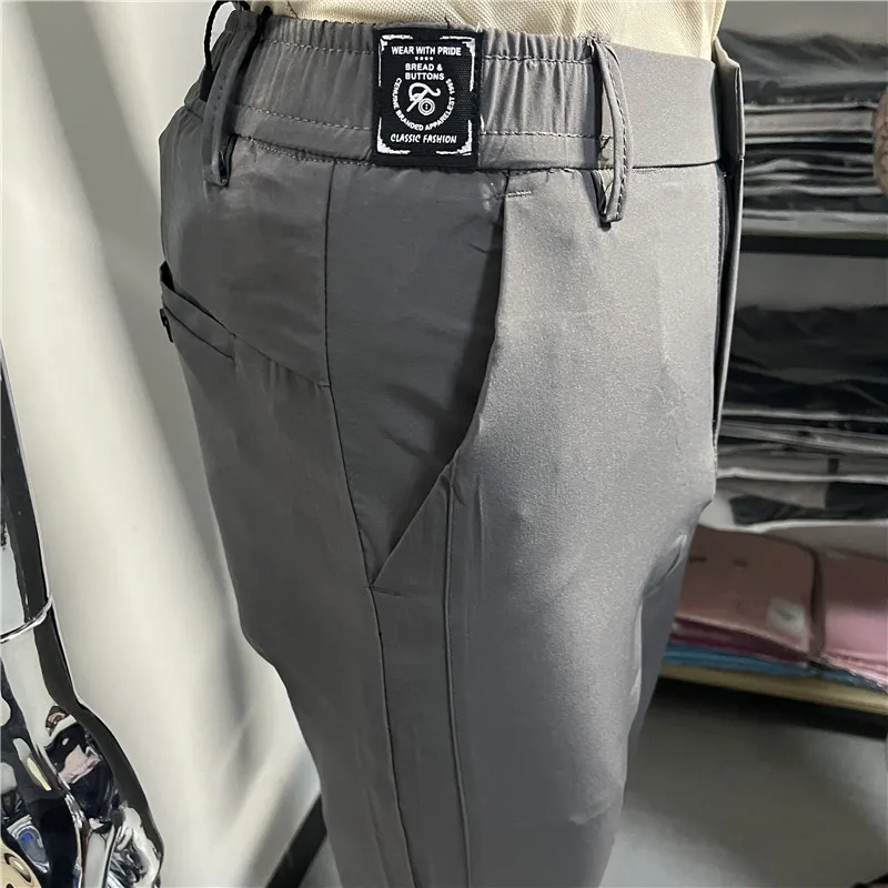 Korea Golf Pants Men's Winter High-quality Villus Thicken Keep Warm Cargo Pants Golf Trousers Elasticity Casual Sport pant 골프웨어