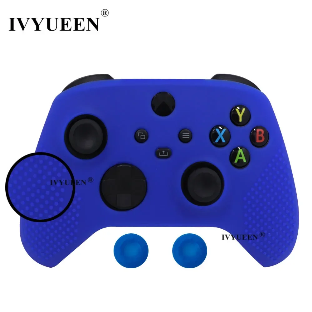 Colorful Protective Silicone Controller Skin with ThumbStick Grip Caps