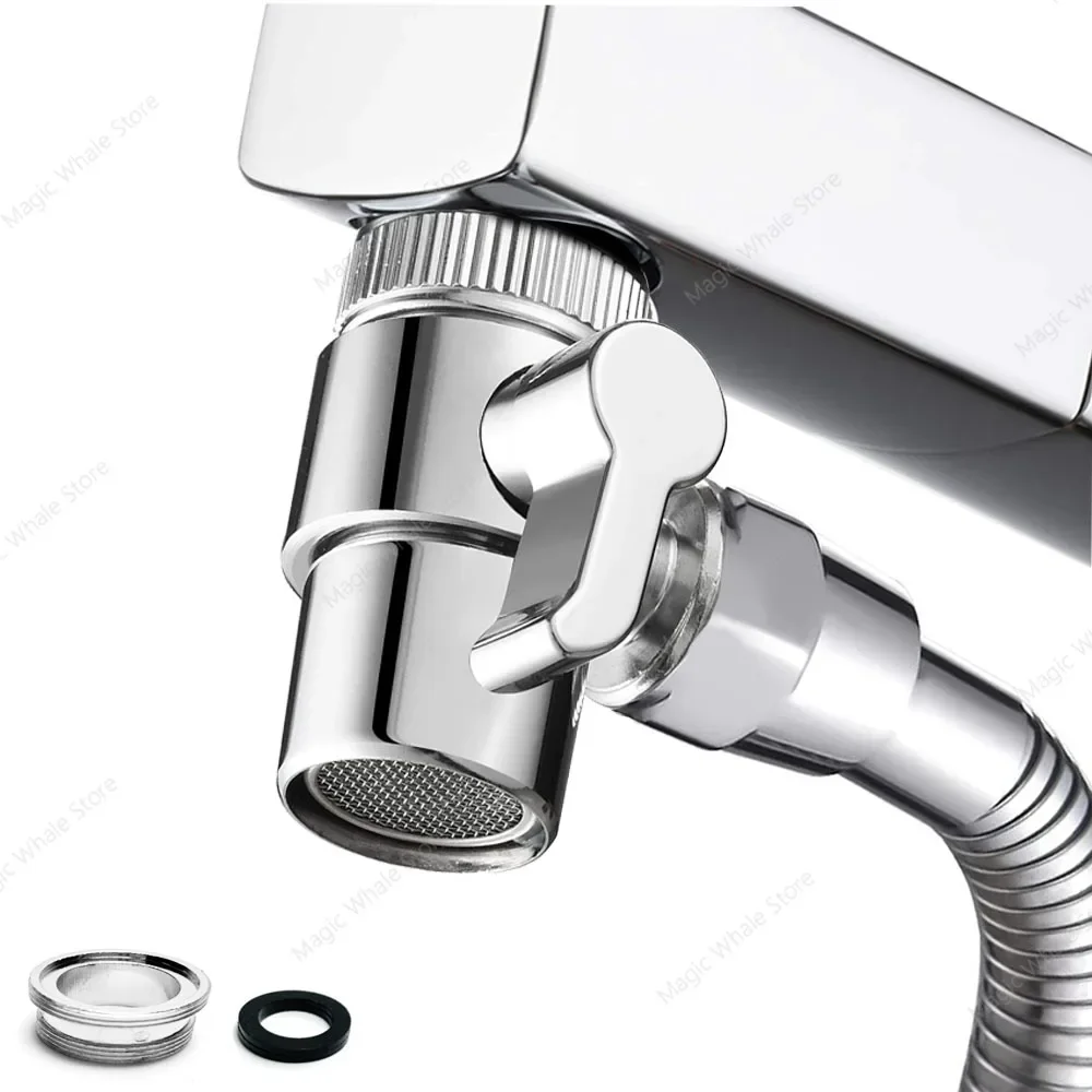 

Switch Faucet Adapter Kitchen Sink Splitter Diverter Valve Water Tap Connector For Toilet Bidet Shower Kichen Accessories