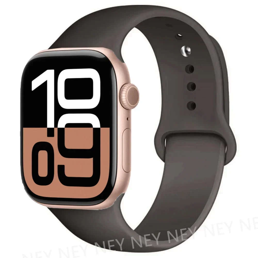 Premium Silicone Sport Watch Band - Versatile Waterproof Strap