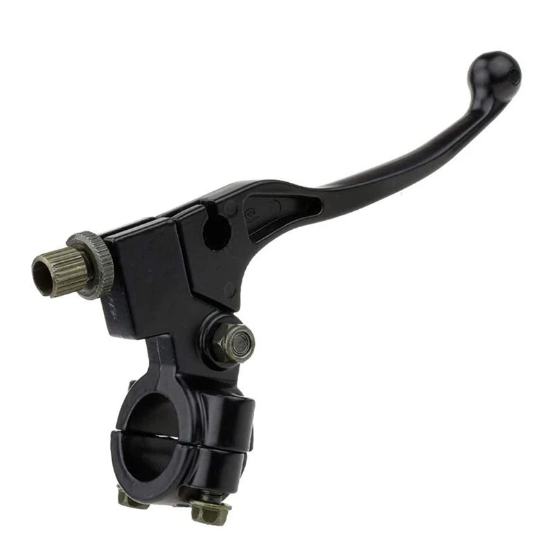 

2X Motorcycle Black Left Clutch Brake Handle Lever Perch For Honda CRF XR 80 100 CRF80 XR200 SSR 125Cc