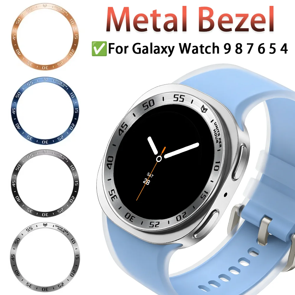 Premium Metal Bezel Time Speed Scale Protective Ring
