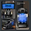 Jade Roller Massage Chair Fully Automatic HiFi Bluetooth Heat Zero Gravity with Large Control Screen Air Compression Pillow Sofa 4