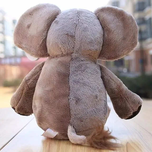 25CM Jungle Brothers Plush Stuffed Figure Games Toy Elephant Animals Dolls for Kid Gifts 4