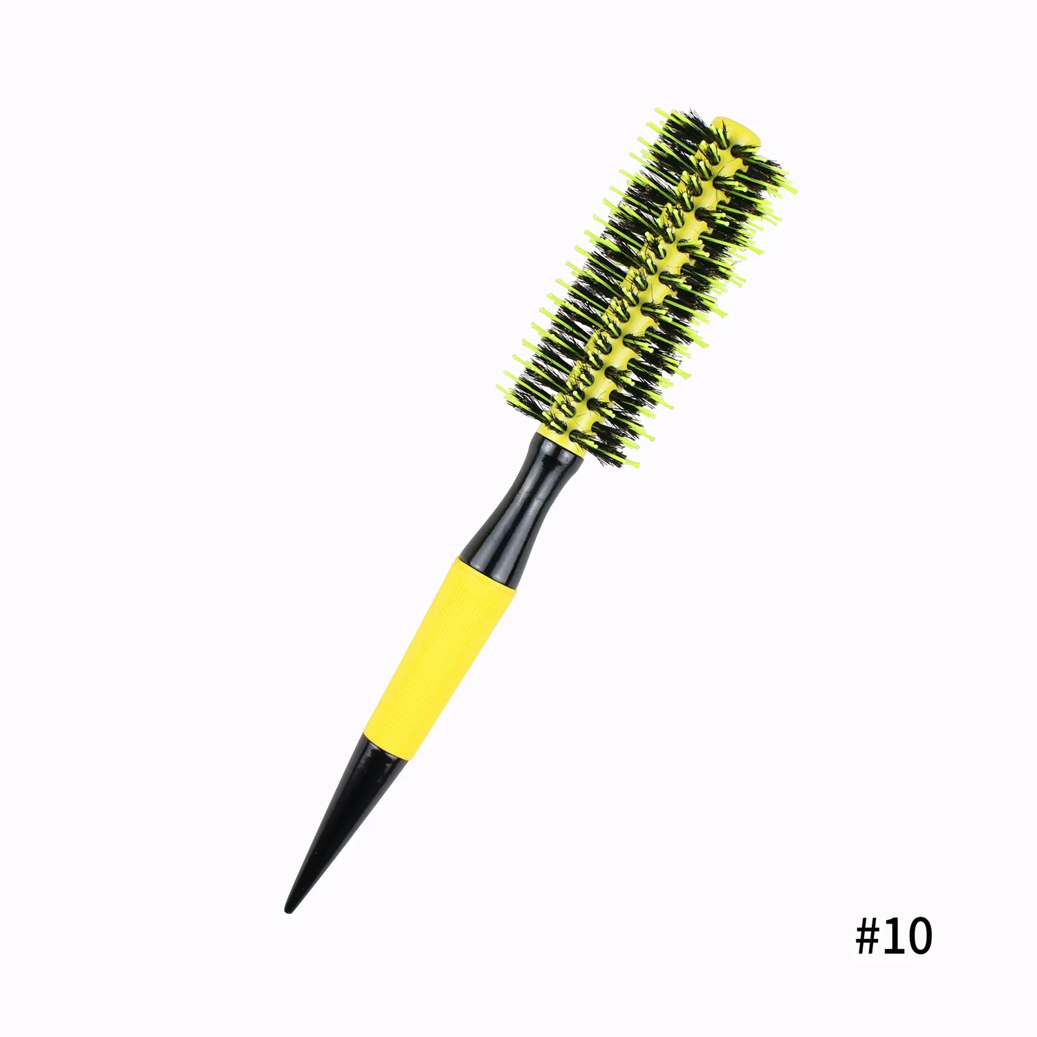 

Barber Salon Wood Handle Boar Bristles Round Brush Professional Hairdressing Hair Brush Hair Round Comb Styling Tools