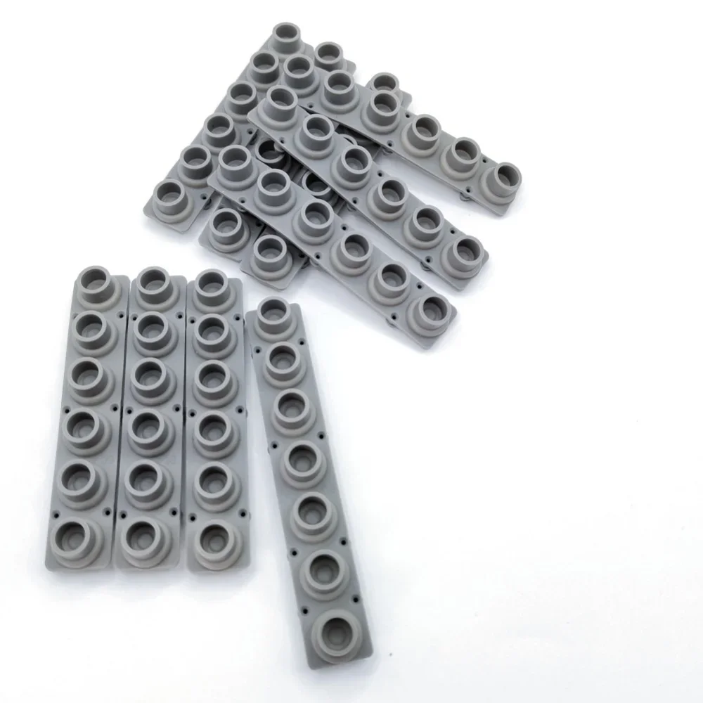 Contatto Chiave Striscia Conduttiva Pad In Gomma Per Korg Polysix Rk-100 Poly-61 Poly-800 Dw-6000