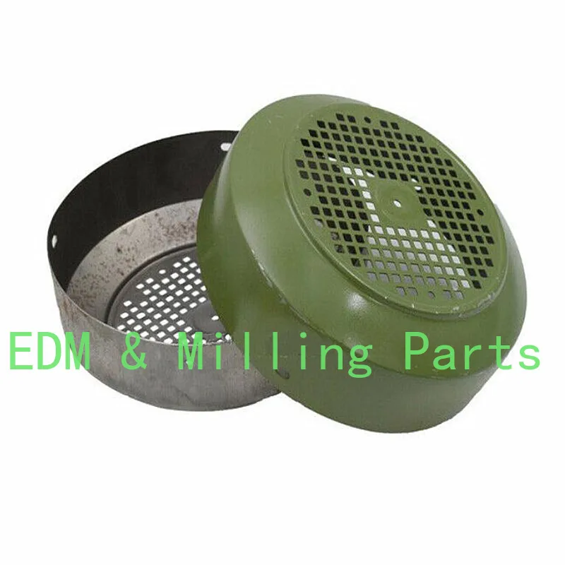 

Детали фрезерного станка с ЧПУ, металлическая крышка двигателя, защитная крышка вентилятора, деталь фрезерного станка