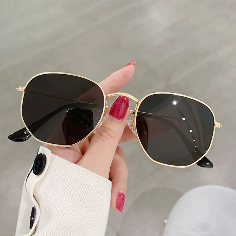Irregular Myopia sunglasses Eyeglasses UV Driving Eye Glasses Fashion Men Prescription Diopter Eyewear 0 -0.5 -0.75 To -6.0 2