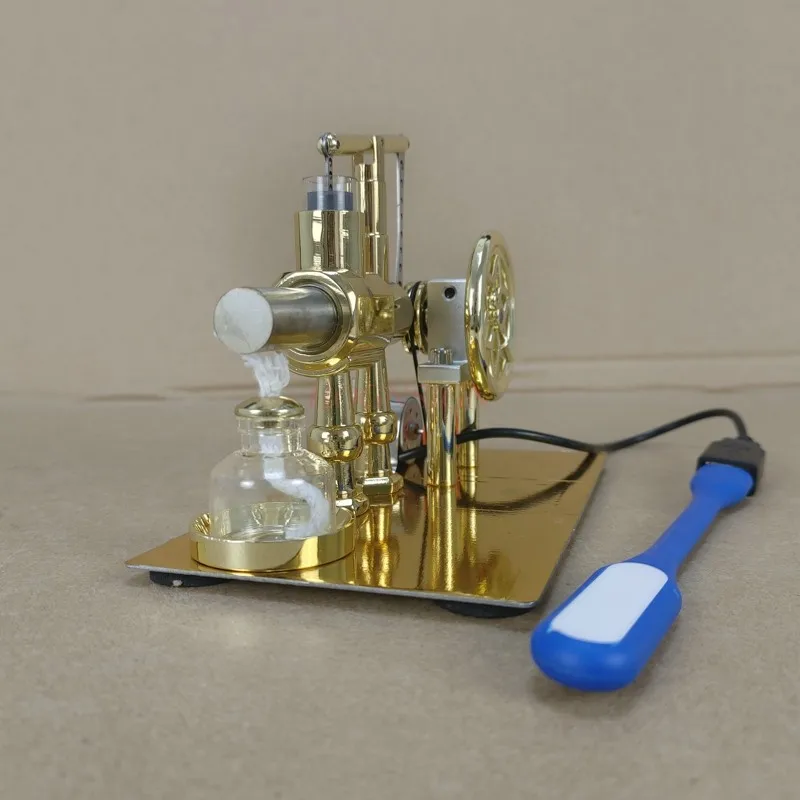 Physics teaching Stirling engine generator steam engine physics experiment science science production invention toy model small educational toy physics experimental equipment