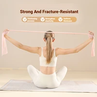 WOSWEIR-Yoga Rally Resistance Strap for Home Stretching Ladies Beginner Body Fitness Latin Dance Stretch Aid Band - Image 2