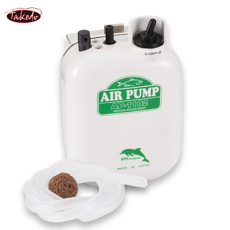 

TAKEDO AP -1102 Portable Outdoor Fishing Large Power Battery Fishing Air Pump Fishing Oxygen Pump Aquarium Air Pump