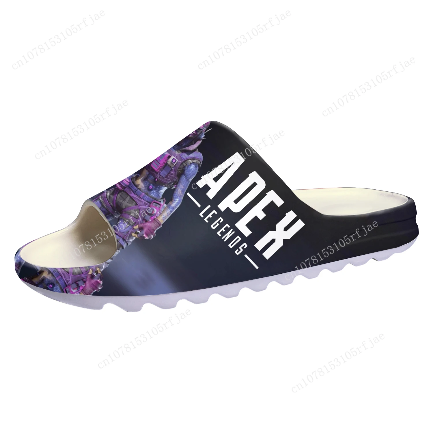 

Cartoon Game Apex Legends Octane Soft Sole Sllipers Mens Womens Teenager Home Clogs Fashion Custom Water Shoes on Shit Sandals