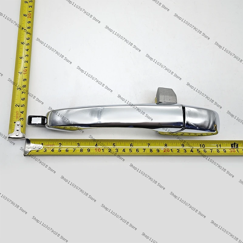 Per Chrysler 300C Dodge Magnum Porta anteriore Porta posteriore Maniglia esterna Maniglia cromata per porta anteriore posteriore Chiusura di apertura - immagine 2