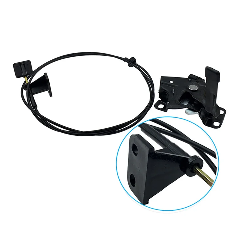 혼다 어코드 2013-2017용 후드 래치 어셈블리 케이블 포함- 잠금 메커니즘 부품 번호 74130-T2J-H00 74120-T2J-H01