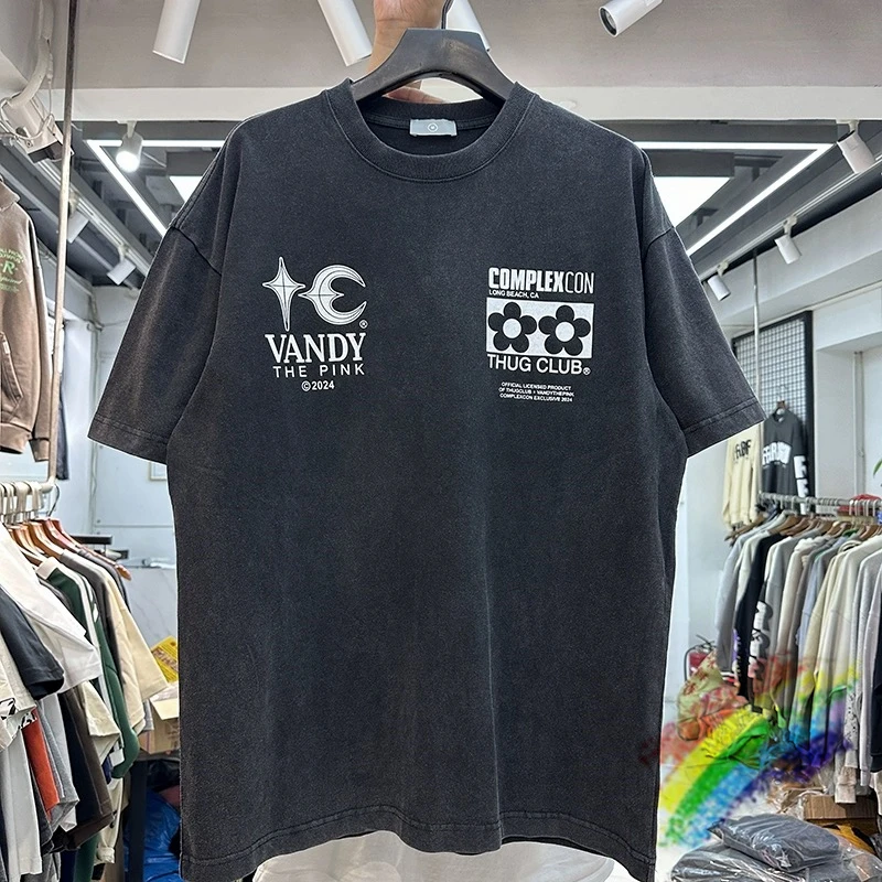 

Моющаяся Клубная футболка THUG для мужчин и женщин, лучшее качество, винтажные Летние Стильные футболки, футболки