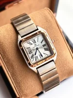 Pablo Raez Couple montre à Quartz Rectangle carré chiffres romains Reloj Orologio dames unisexe luxe homme montre-bracelet horloge classique 1