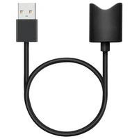 USB Interface Charging Cable for Vuse Alto Magnetic Charger Cord Universal Design 45cm (Black USB-A) 1