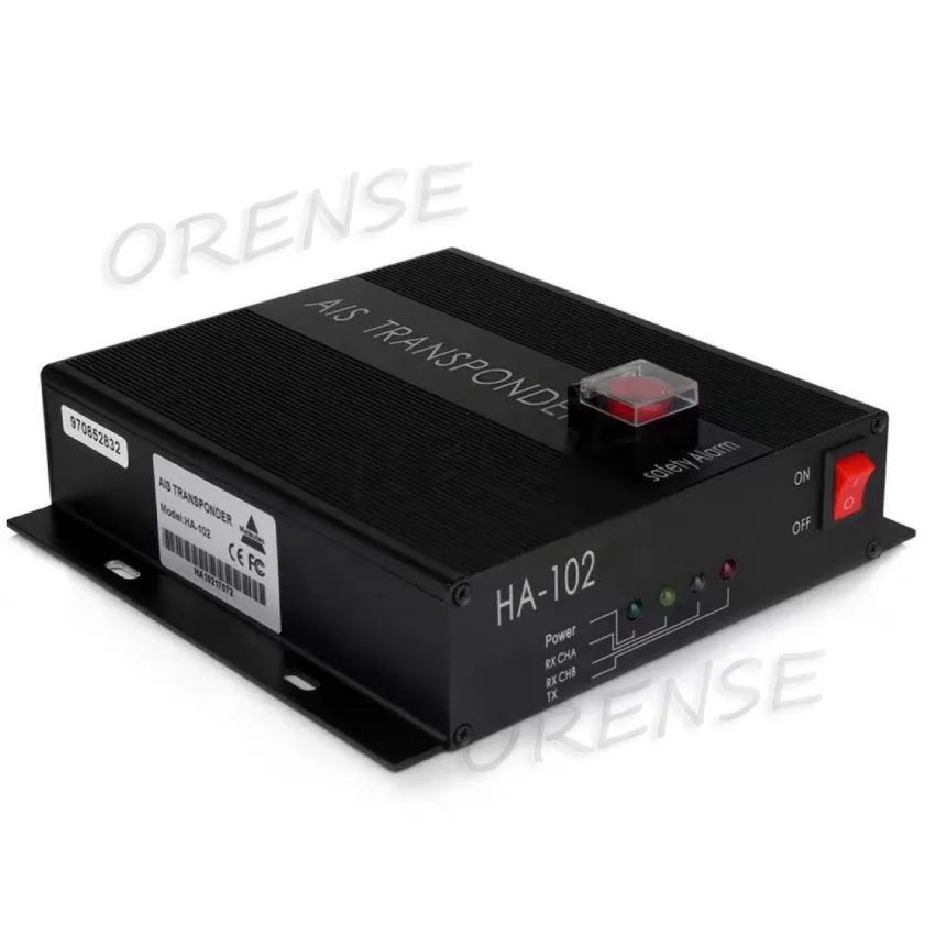 HA-102 Marine AIS receiver and transmitter 5 Watts CLASS B+ AIS Transponder Dual Channel Function CSTDMA Function +12VDC