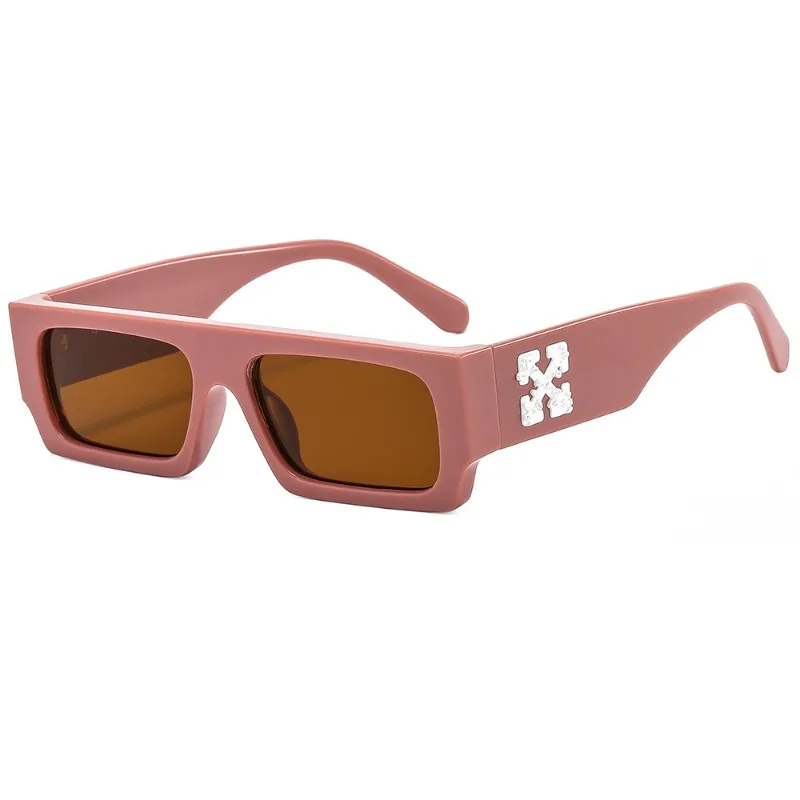 European and American Box Snowflake Sunglasses Men's Hip Hop Glasses photochromic sunglasses