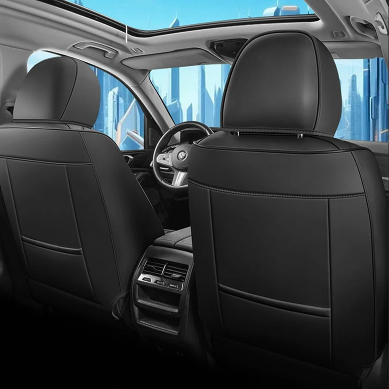 폭스 바겐 Touareg Sportsvan Sagitar 폴로 Passat b5 b6 b7 b8 Magotan Golf 4 5 6 7 Candy Bora Fox 용 앞 + 뒤 카시트 커버