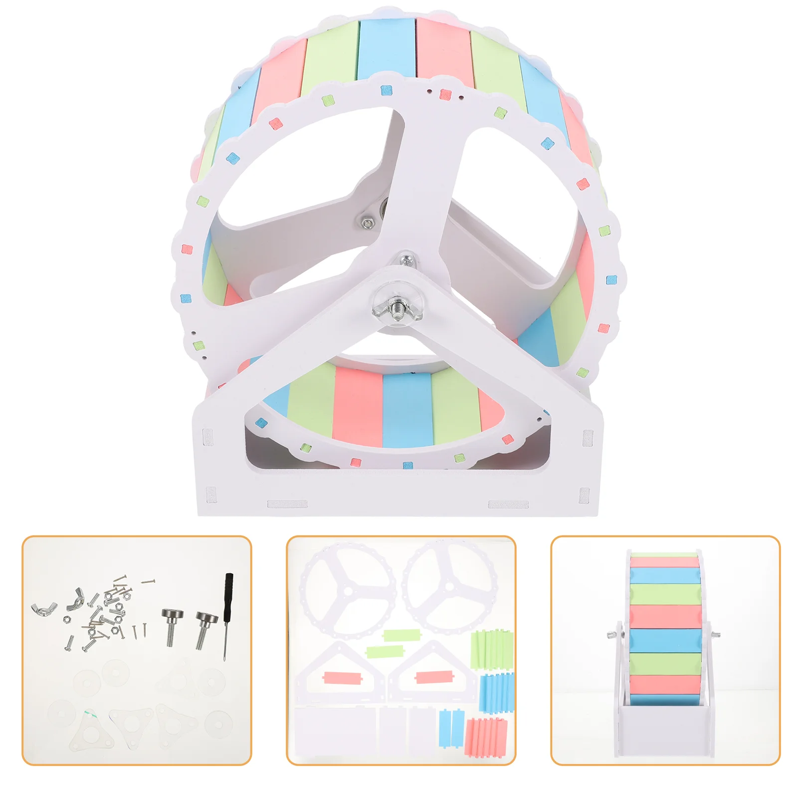 

Silent Chinchilla Wheel Gerbil Hamster Stuff Supplies Hedgehog Running Toy Mouse Guinea Pig Toys