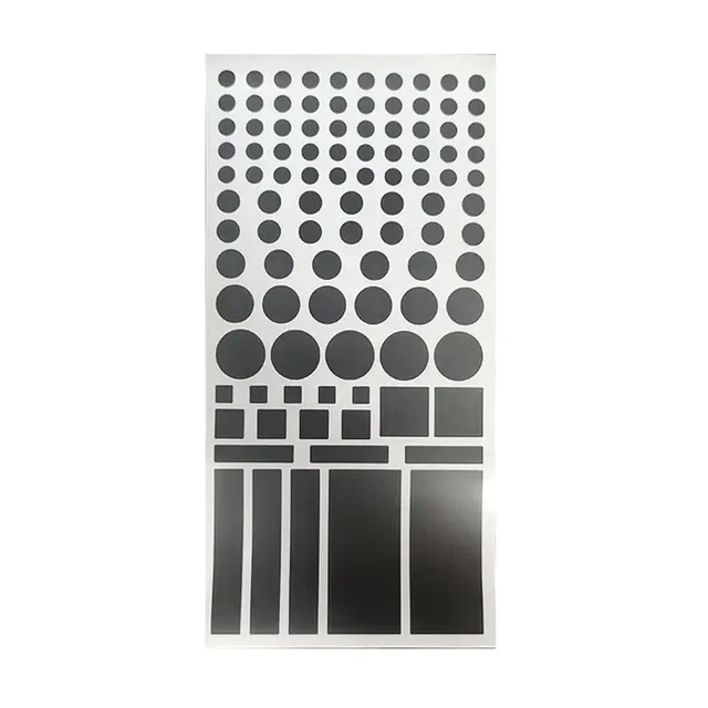 Auto LED Blackout Stickers 50-100% Rate Stickers Dimming Light Blocking Stickers For Electronics Household Electronic Products 5