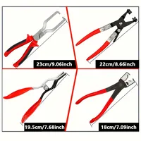 Pince à collier de serrage professionnelle - Kit d'outils de déconnexion et de retrait de conduites de carburant pour la réparation automobile, pince de séparation de conduites d'huile de voiture 3