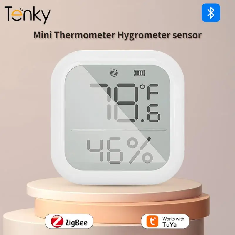 

Smart Life Indoor Hygrometer Thermometer Hygrometer Thermometer Detector Mini Smart Home Weather Station For Home Indoor