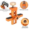 2 in 1 Cabinet Door Installation Positioner, 6/8/10mm Rebounder Punched Mounting Jig Wardrobe Cabinet Door Panel Installation