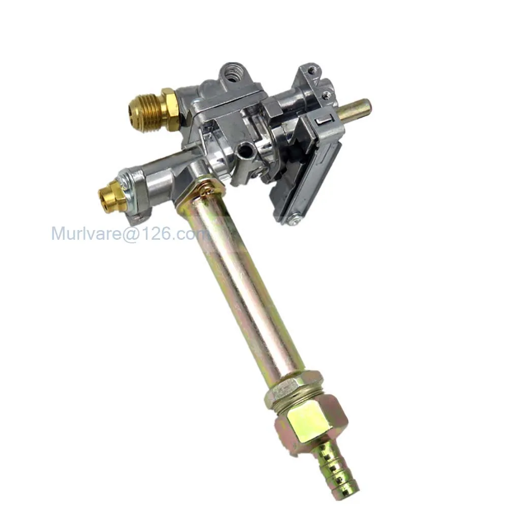 Liquefied Gas Spark Assembly Igniter Electronic Ignition Switch Without Flameout Protection 50cm Intake Pipe 13-Row Burner Tray