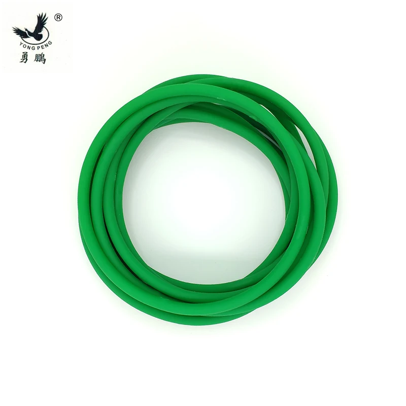 Diameter 3mm Green Round PU Belt Length 150 485mm Polyurethane Conveyor Synchronous Belts Strip