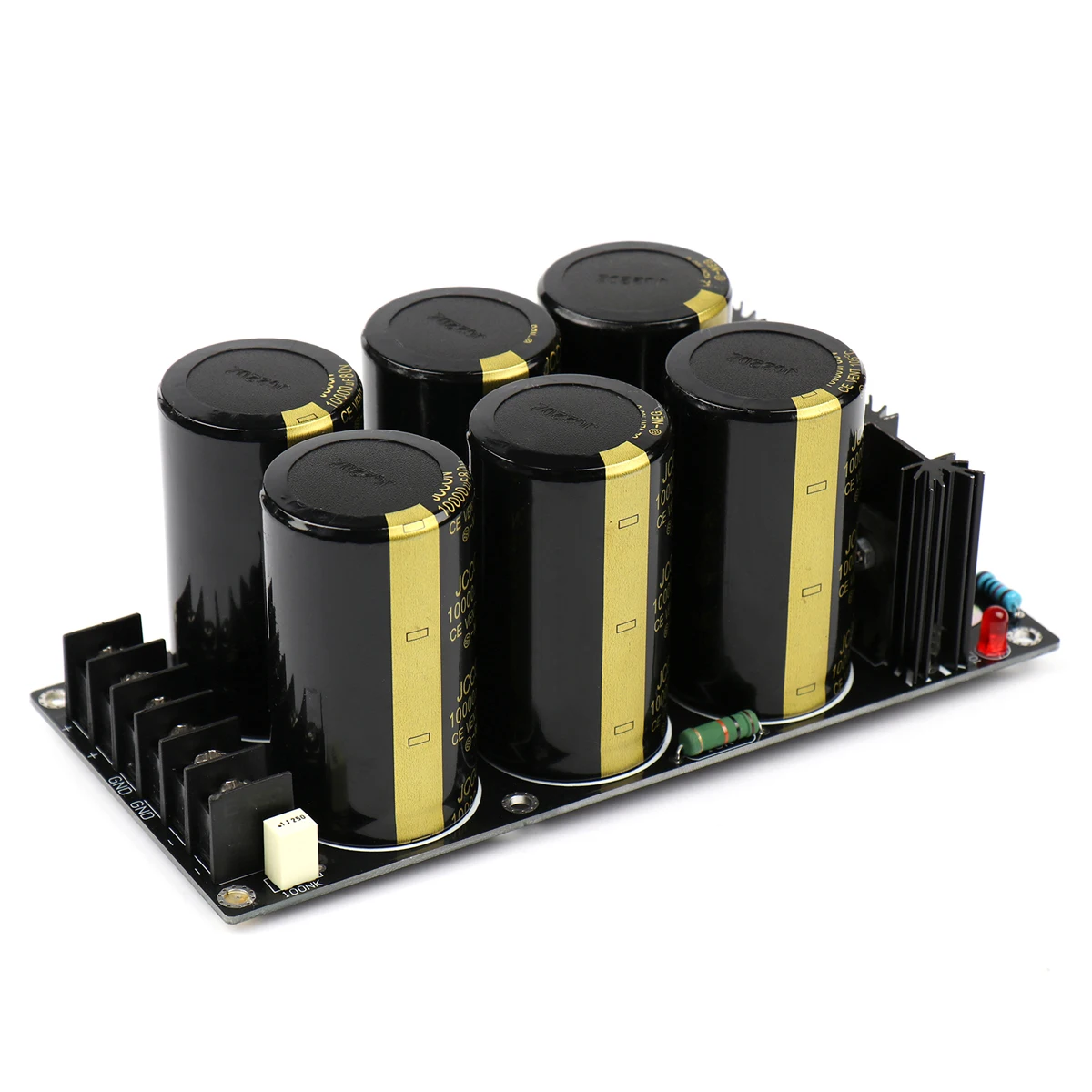 Schottky Gleichrichterfilter Leistungsverstärkerplatine Kondensator Verstärker Gleichrichter 120A Netzteilplatine DIY Lautsprecherverstärker 120A – Detail 6