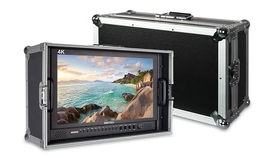 P173-9HSD-RM 17.3 Inch 1920x1080 Rack Mount Broadcast LCD Monitor with V Battery