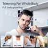 Men's Electric Groin Hair Trimmer Pubic Hair Trimmer Body Grooming Clipper for Men Bikini Epilator Rechargeable Shaver Razor 2